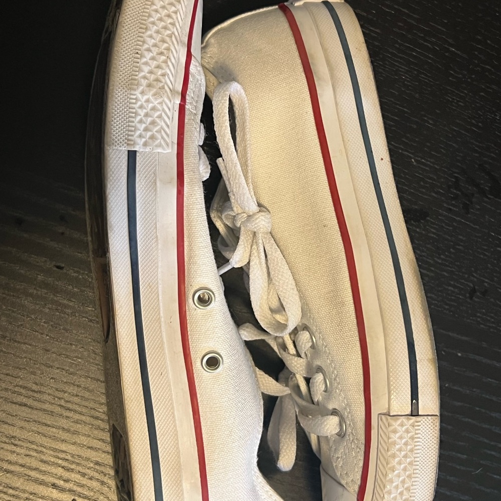 Converse Chucks All Stars Low White M7652 38 Women’s 7.5 Men’s 5.5 - Picture 5 of 7